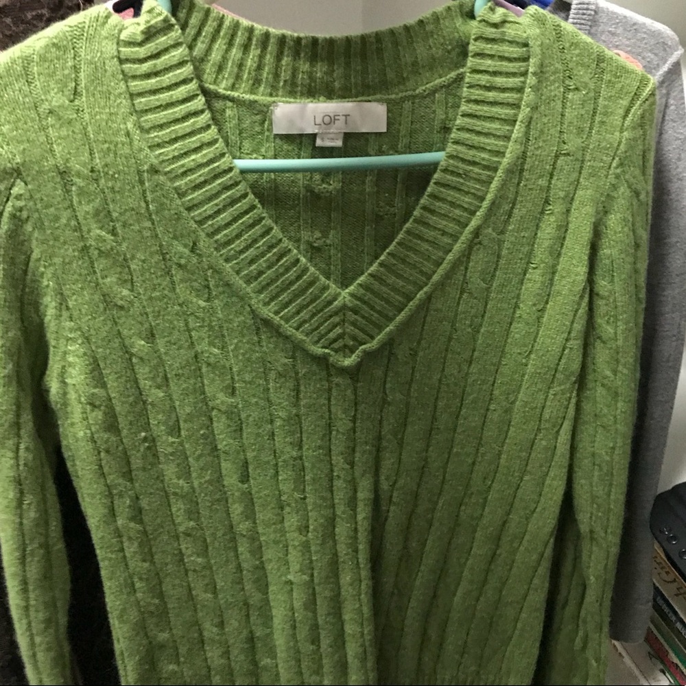 Loft sweater green